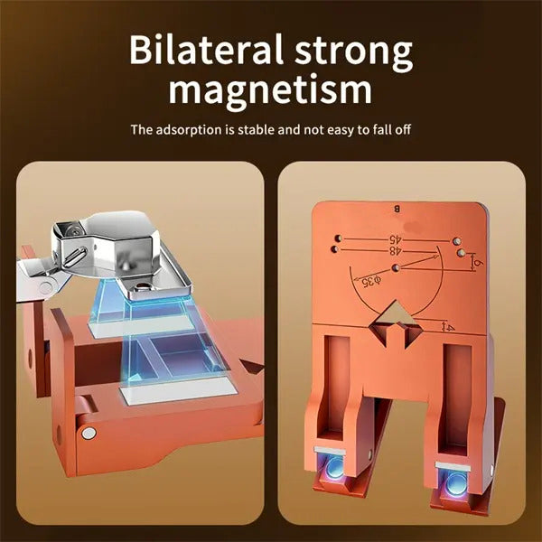 Magnetic Cabinet Hinge Installation Jig with Drill Bit (35 mm)