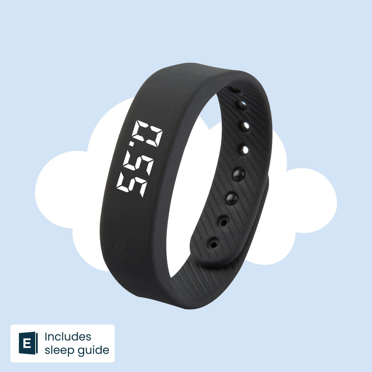Silent Vibrating Alarm Wristband – Wake Up Without Waking Your Partner