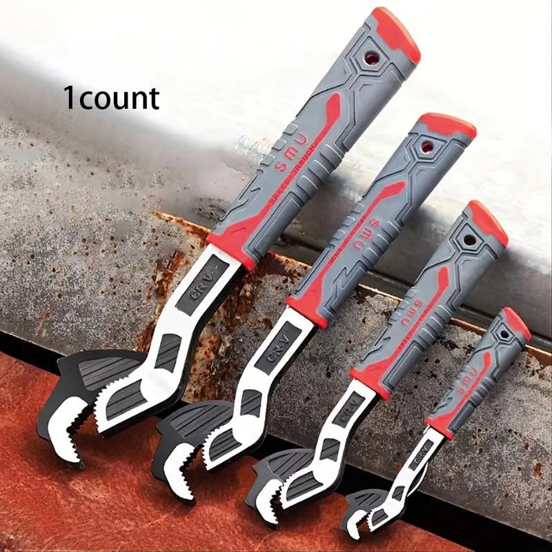 Self-Locking Multi-Function Pipe Wrench