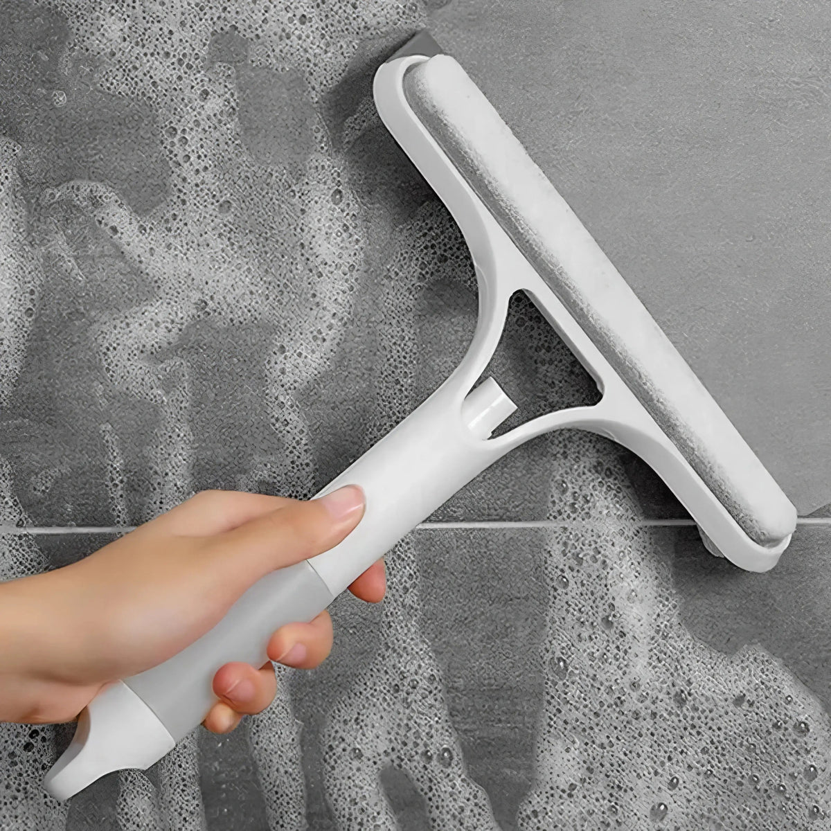 3-in-1 Window Cleaning Tool with Spray