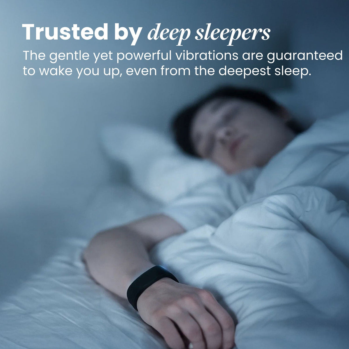 Silent Vibrating Alarm Wristband – Wake Up Without Waking Your Partner