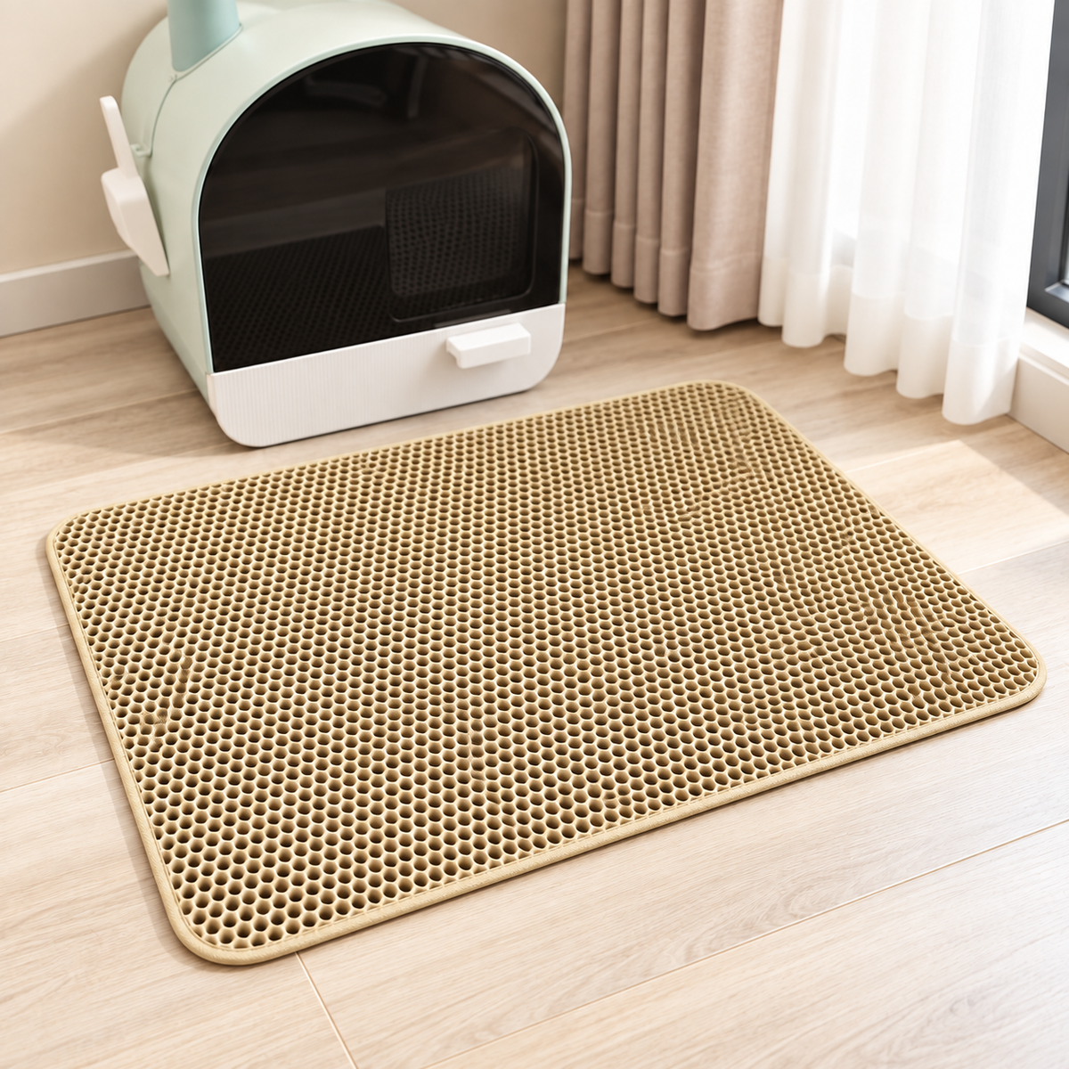 Waterproof Double-Layer Cat Litter Mat