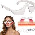 Red Light Eye Care Glasses – 650 nm, 4 Modes, Rechargeable