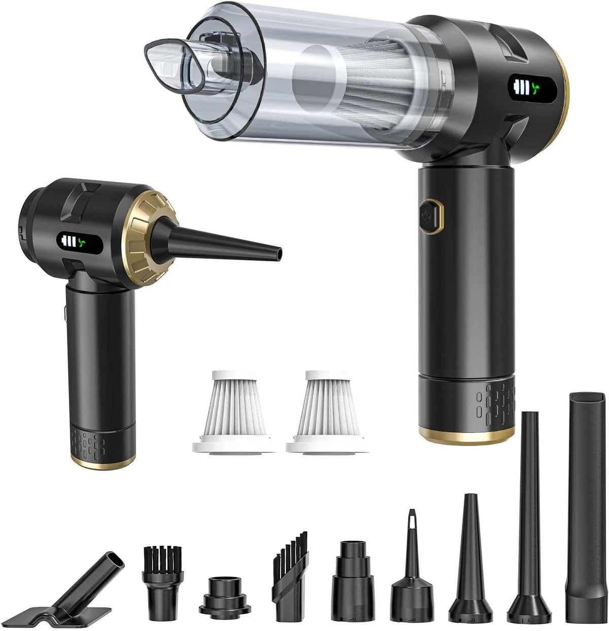 Powerful Cordless Handheld Vacuum & Air Blower – 22,000 Pa Brushless