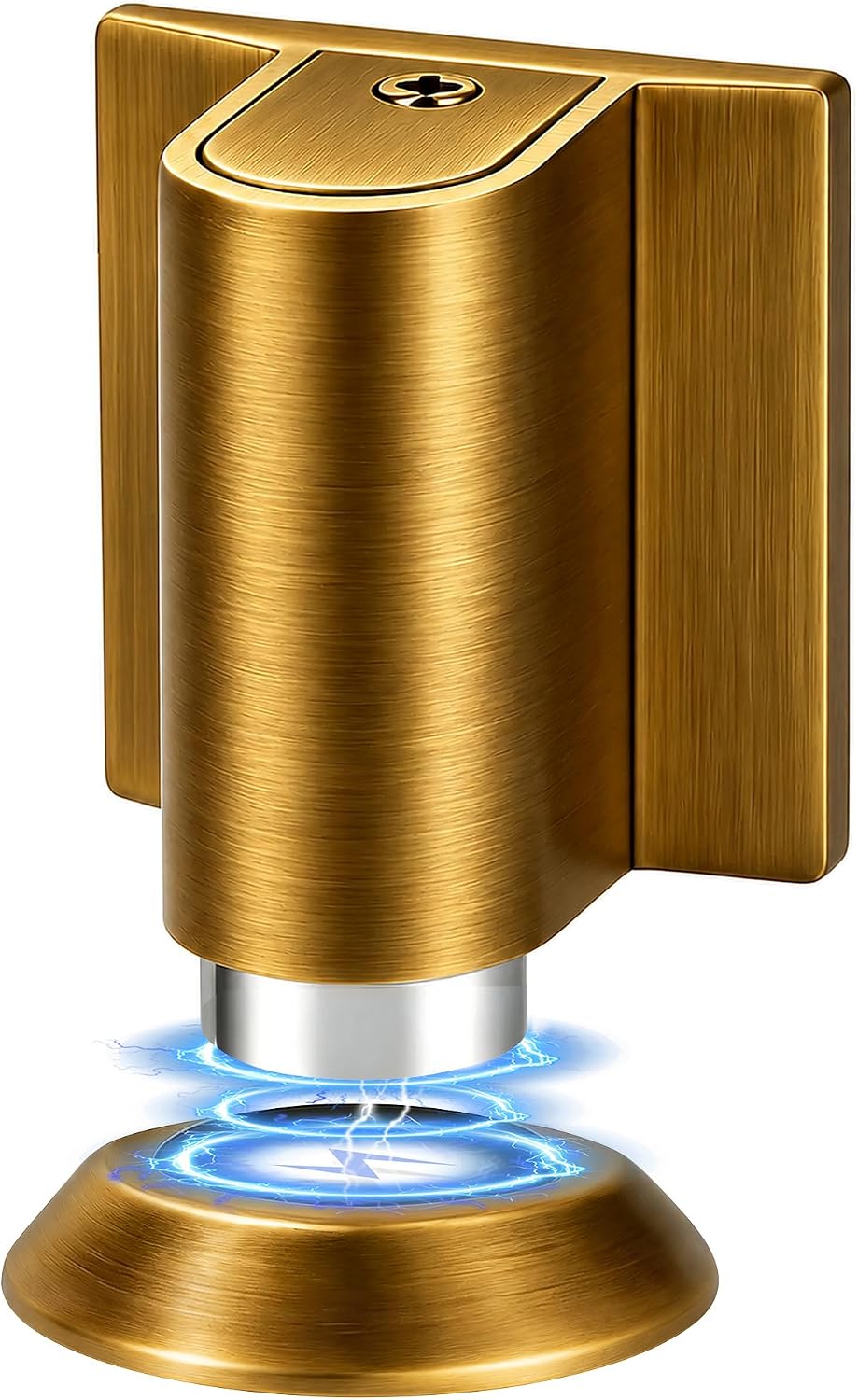 Magnetic Floor Door Stopper – Hidden Door Holder, gold