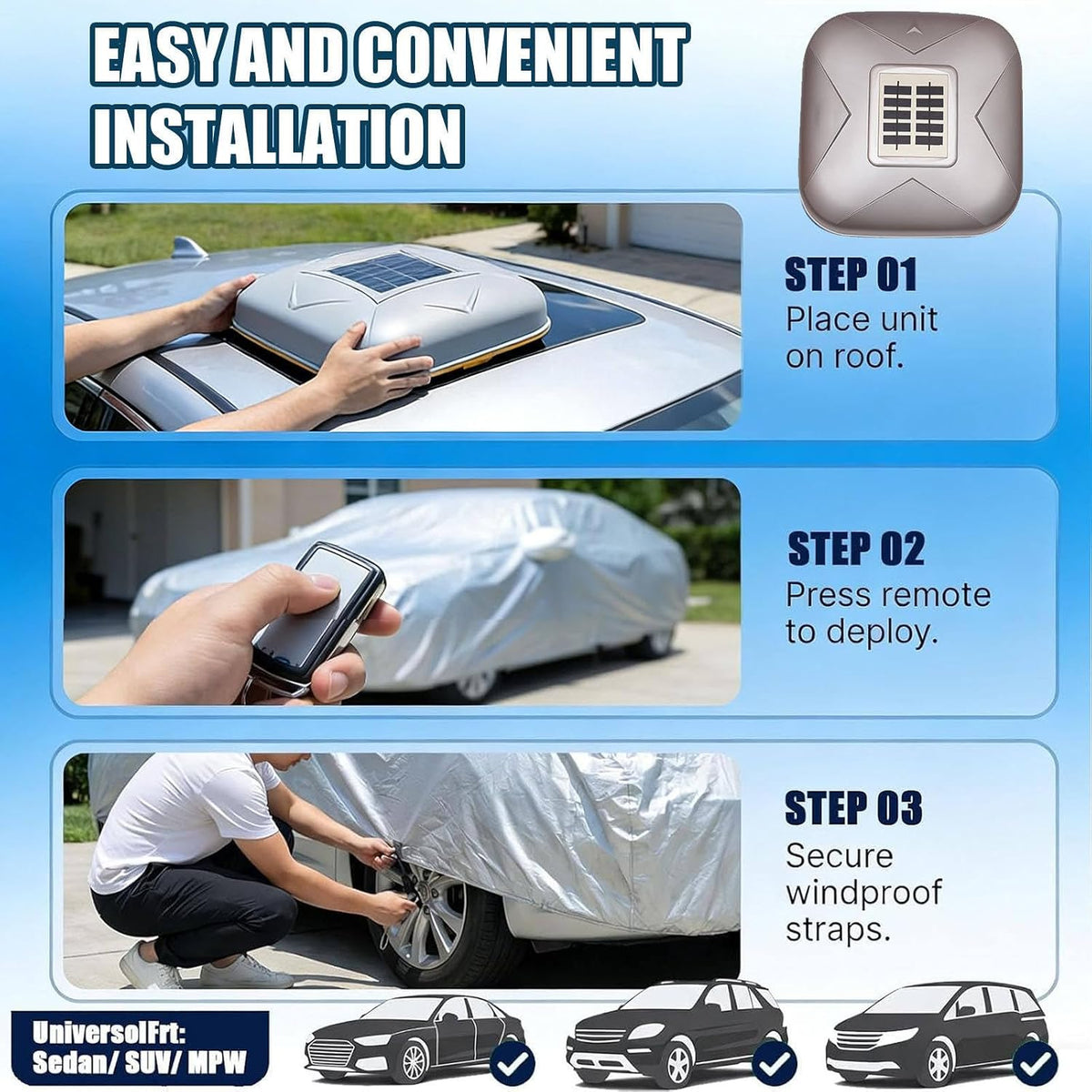 Automatic Car Cover with Remote