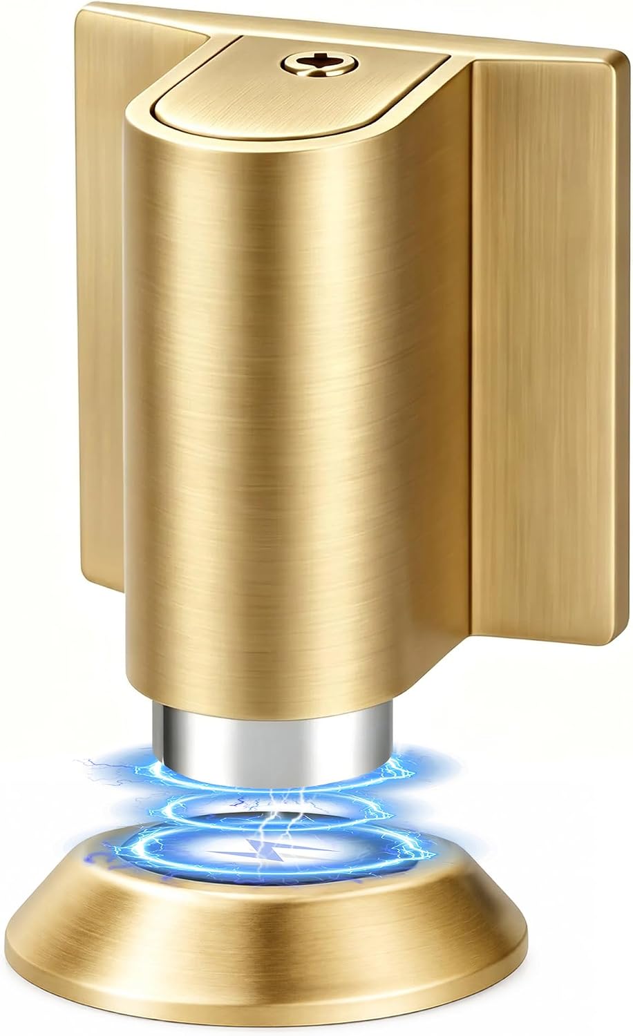 Magnetic Floor Door Stopper – Hidden Door Holder, gold