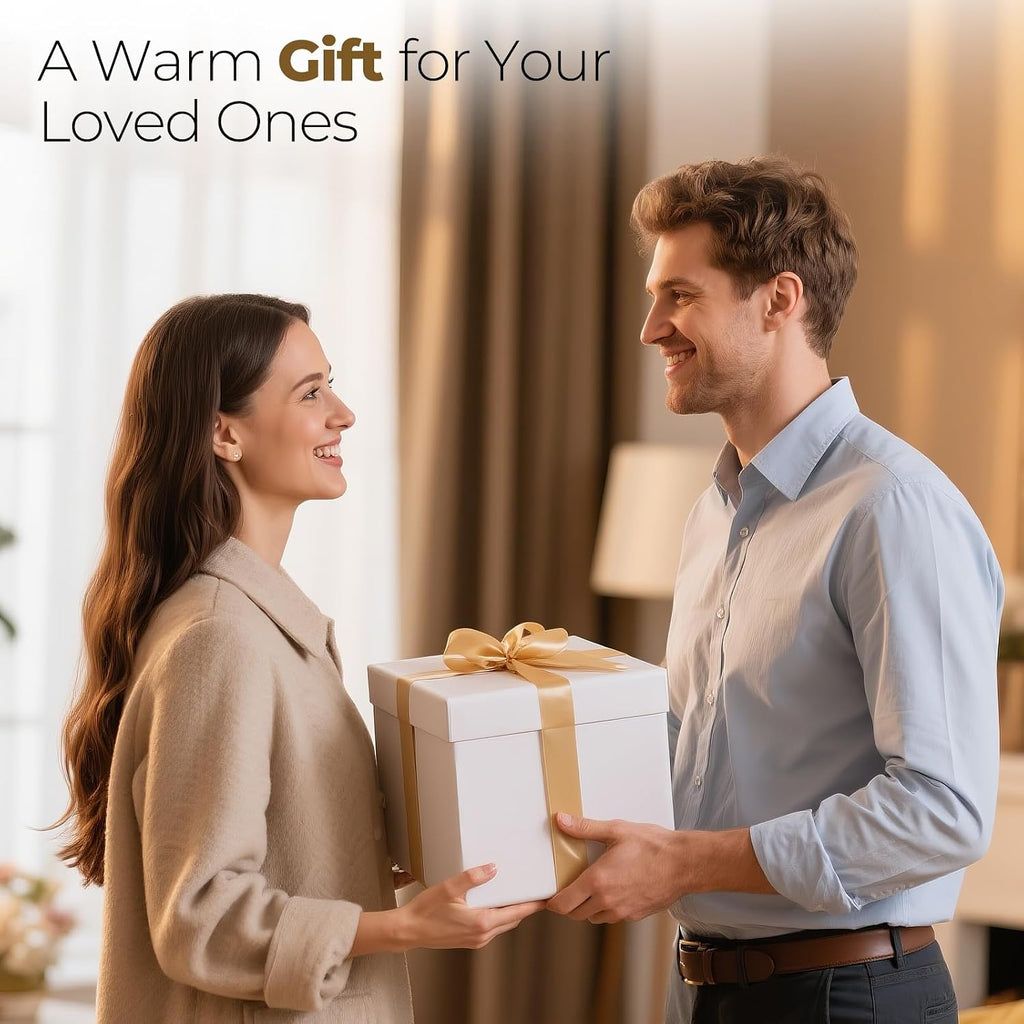 Heated Hooded Robe