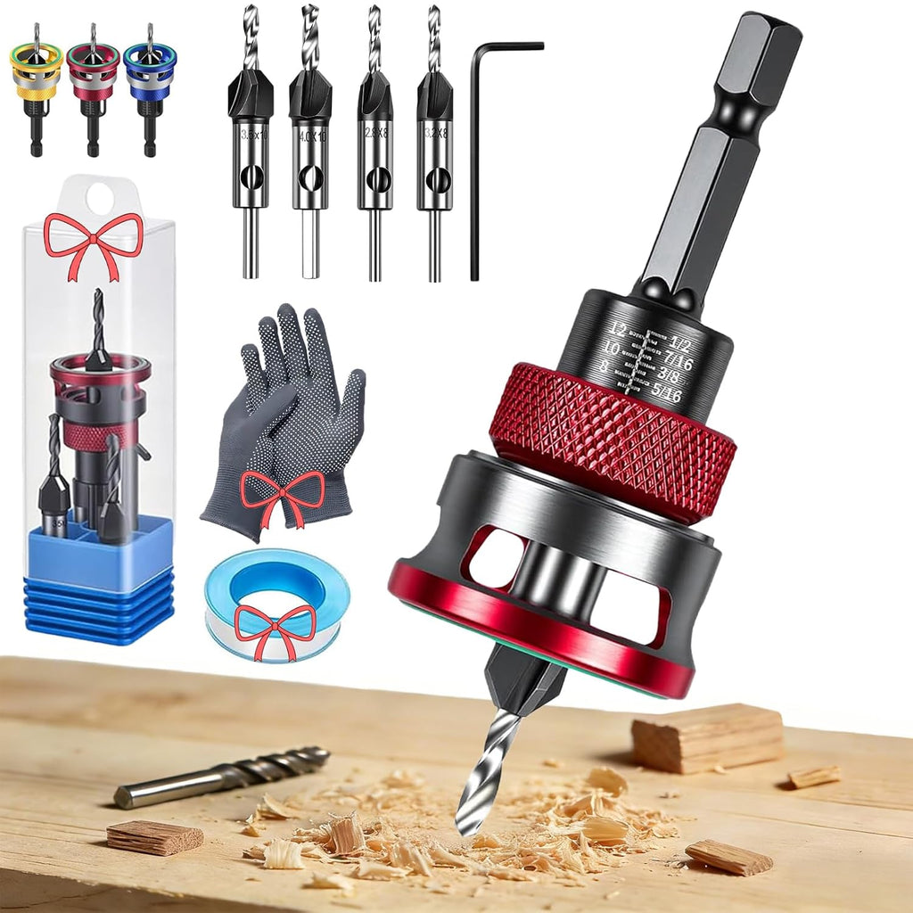 Countersink Drill Bit Set