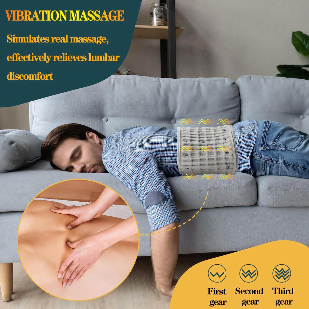 Inflatable Lumbar Decompression Belt with Hand Pump