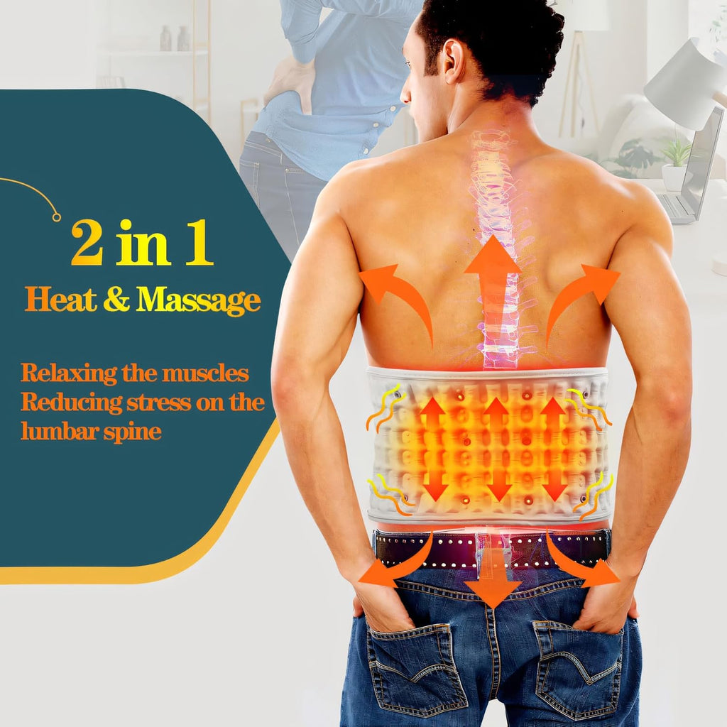 Inflatable Lumbar Decompression Belt with Hand Pump