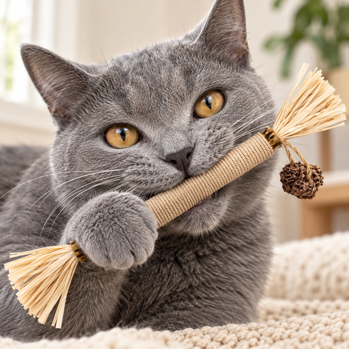 Cat Dental Chew Stick – Natural Teeth Cleaning Toy
