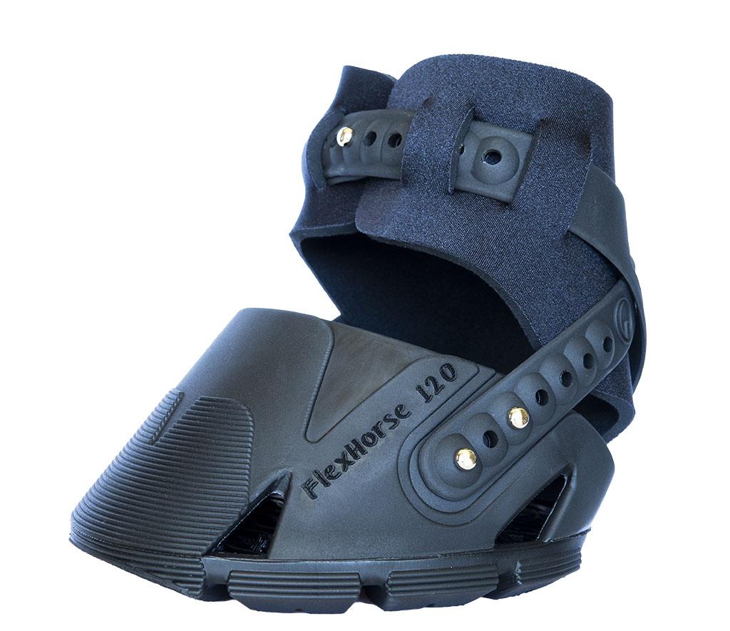 Flexible Protective Hoof Boot for Horses