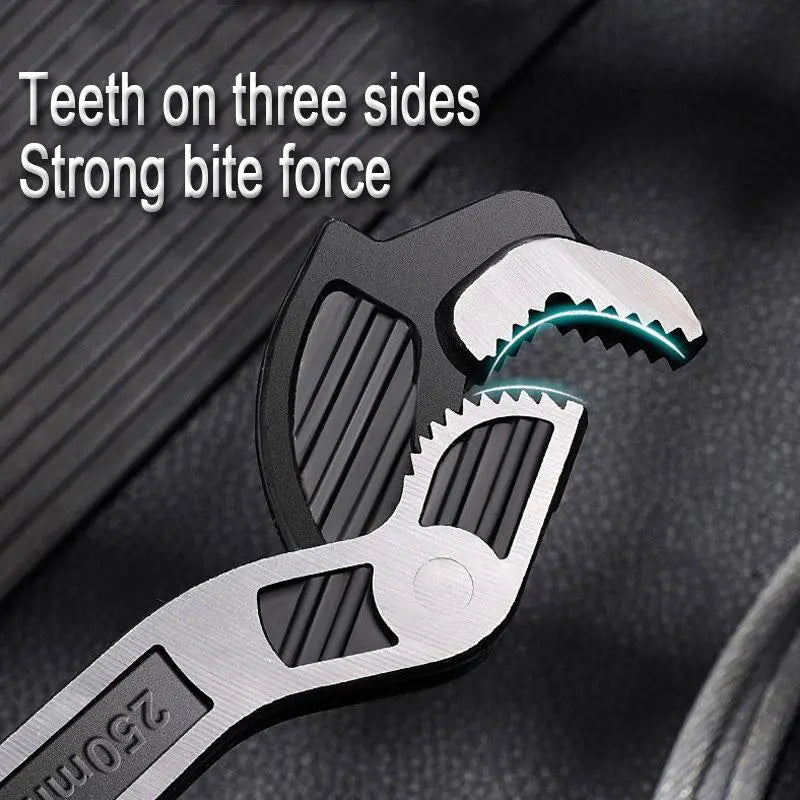 Self-Locking Multi-Function Pipe Wrench