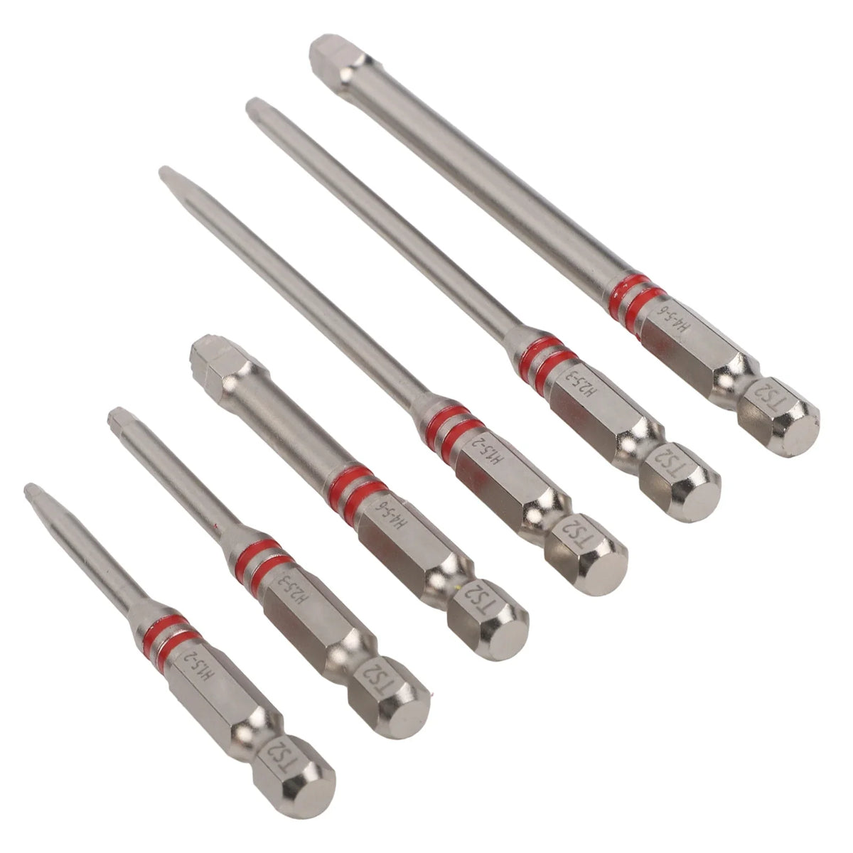 6-Piece Magnetic Hex Driver Bit Set
