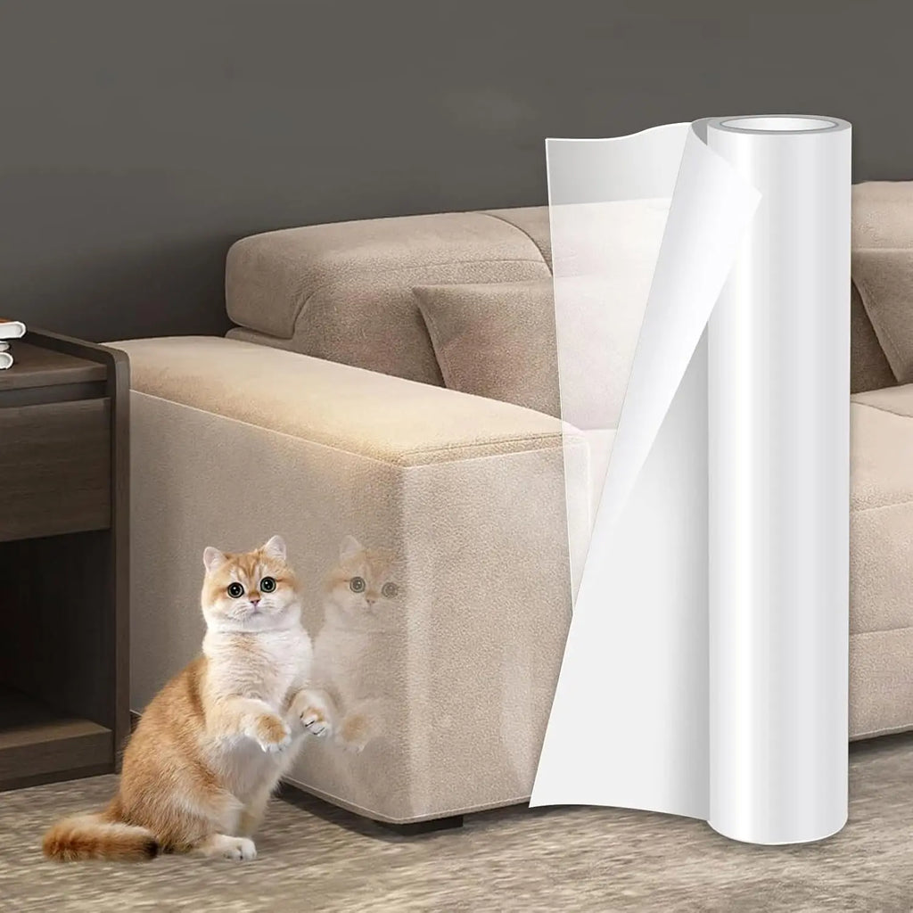 Self-Adhesive Cat Scratch Furniture Protector Roll