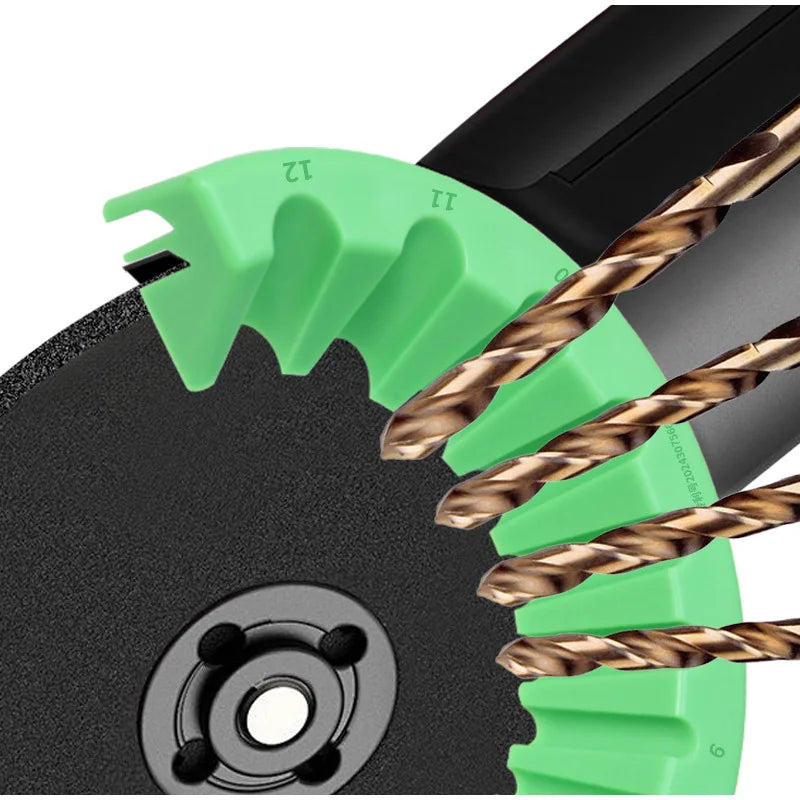Drill Bit Sharpener Attachment (3–12 mm)