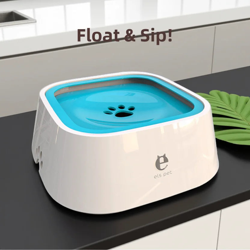 No-Spill Floating Dog Water Bowl