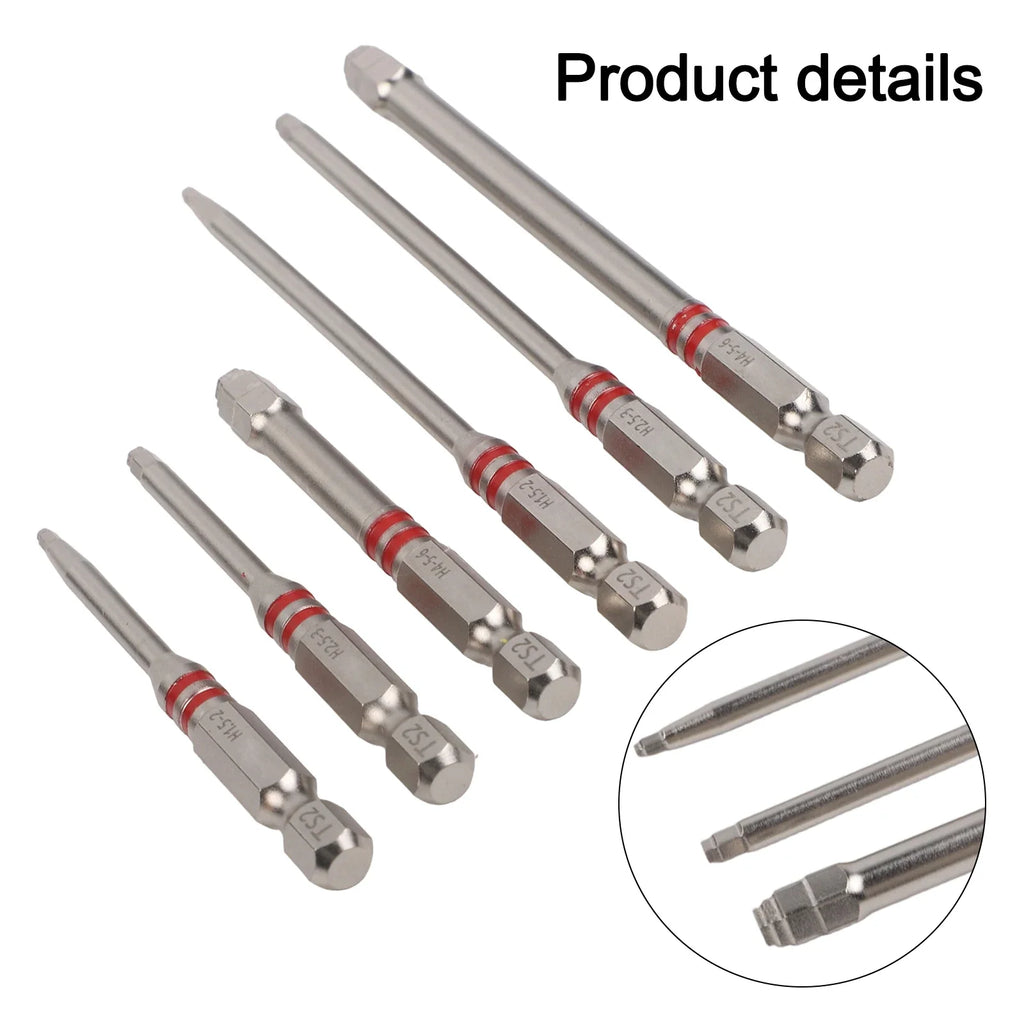 6-Piece Magnetic Hex Driver Bit Set