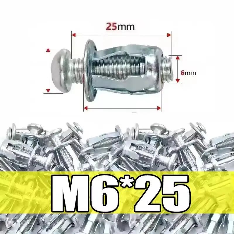 Petal Nut License Plate Fasteners (M4 / M5 / M6)