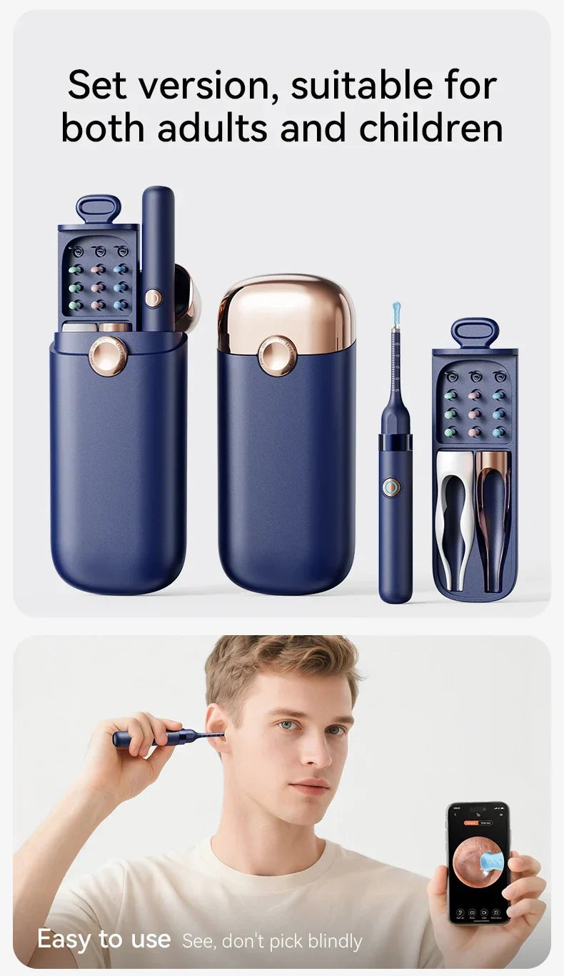 1080P HD Ear Cleaning Camera with 14-Piece Tool Kit