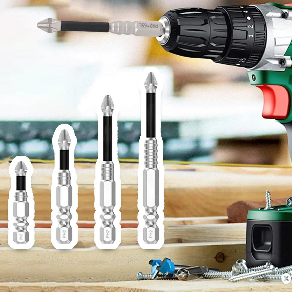 Magnetic Screwdriver Bit Set (4 or 9 Pieces)