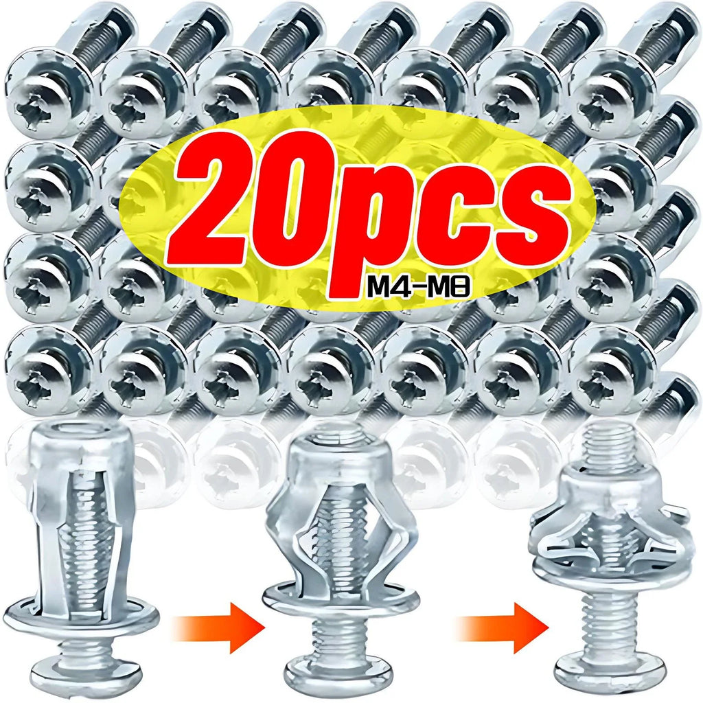 Petal Nut License Plate Fasteners (M4 / M5 / M6)