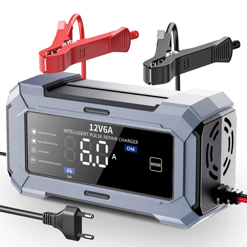 6A 12V Smart Battery Charger