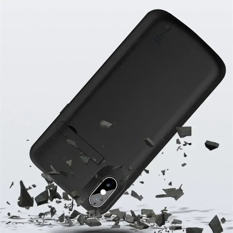10000 mAh Battery Charging Case for iPhone 12–16