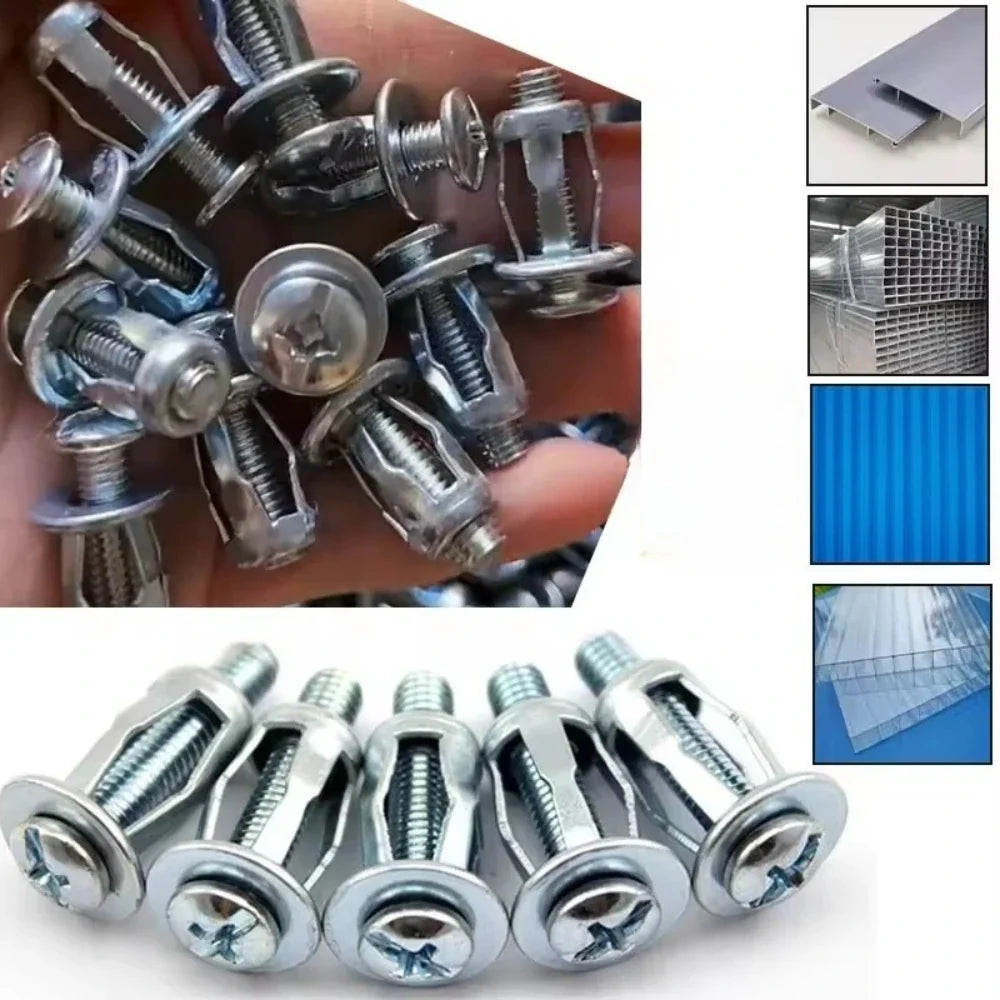 Petal Nut License Plate Fasteners (M4 / M5 / M6)