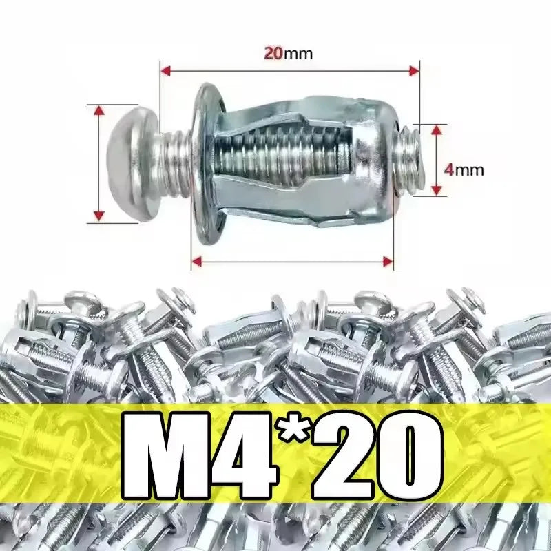 Petal Nut License Plate Fasteners (M4 / M5 / M6)