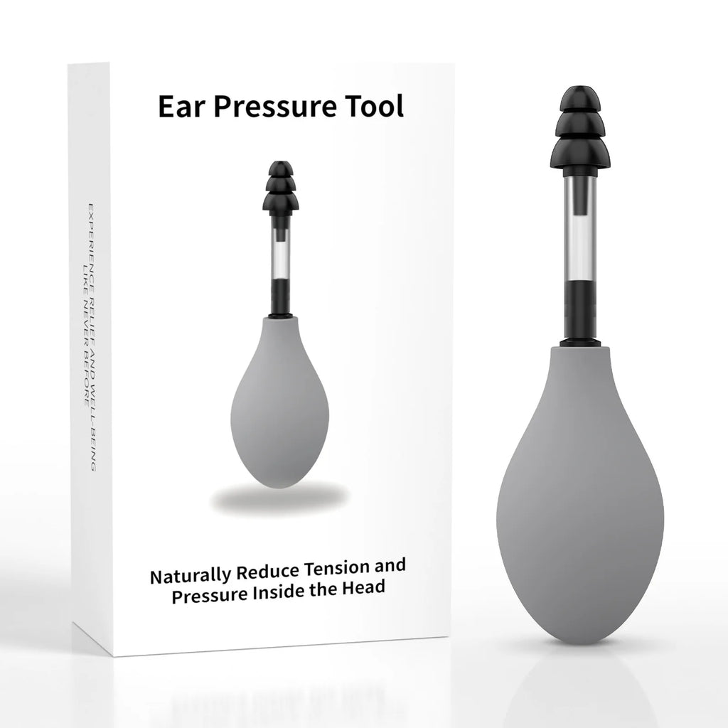 Ear Pressure Relief Tool – Gentle Suction Bulb for Head Tension