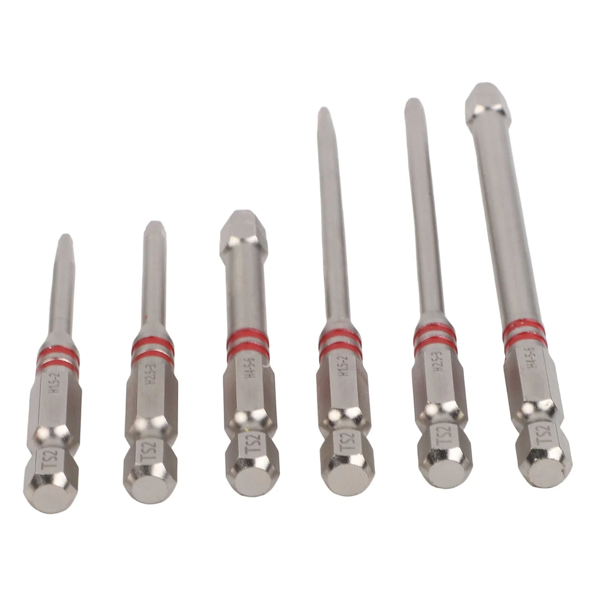 6-Piece Magnetic Hex Driver Bit Set