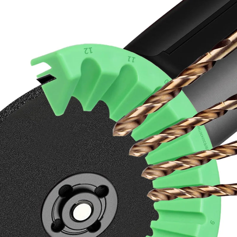 Drill Bit Sharpener Attachment (3–12 mm)