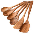 Teak Wood Cooking Utensil Set