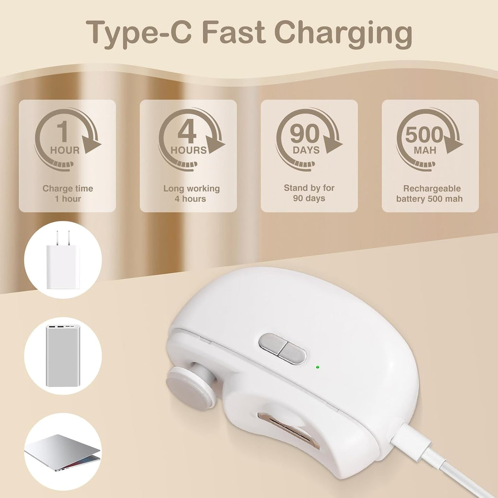 Automatic Electric Nail Clipper & Polisher