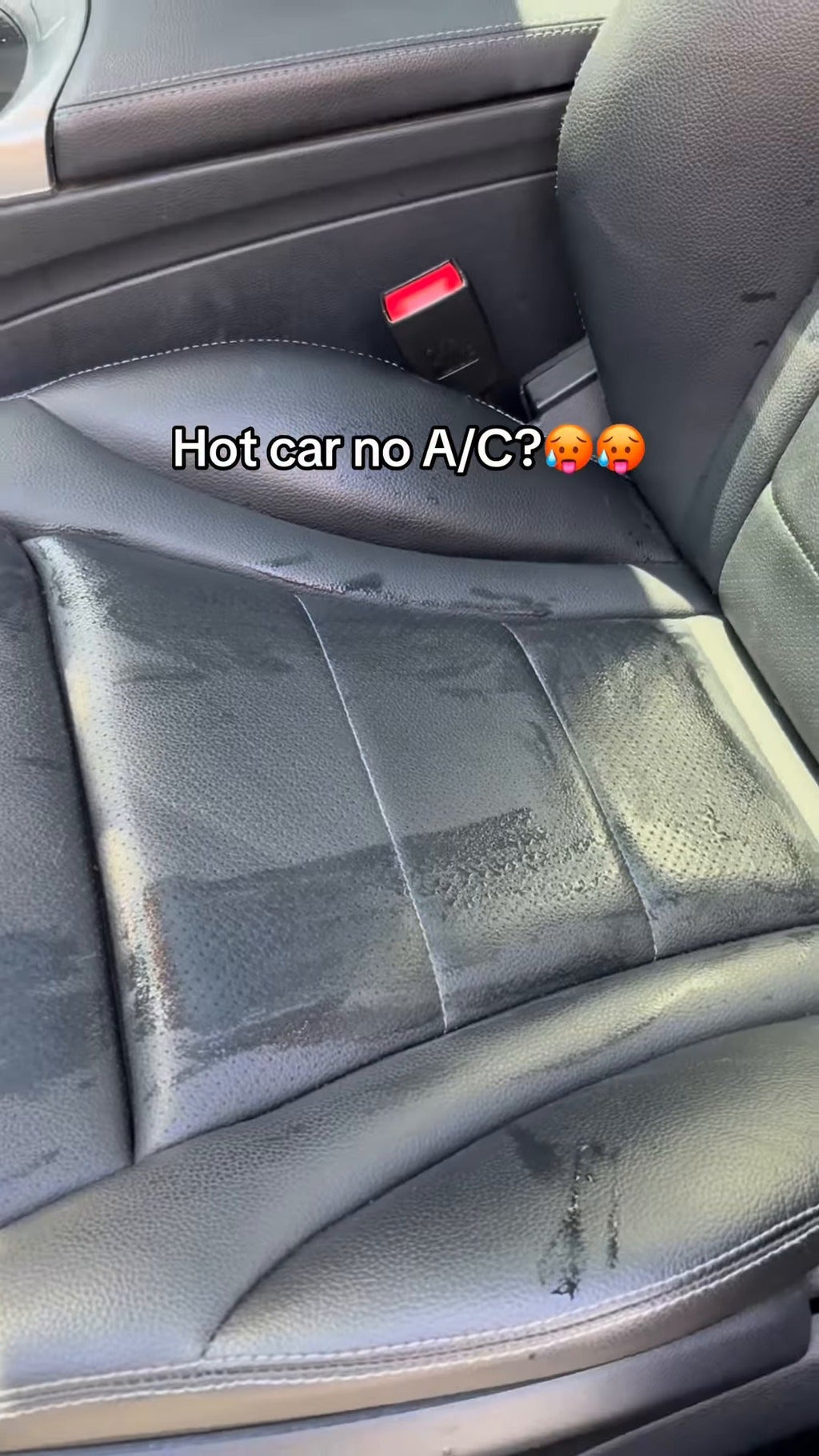 Cooling Car Seat Cushion with Built-in Fans – 12V