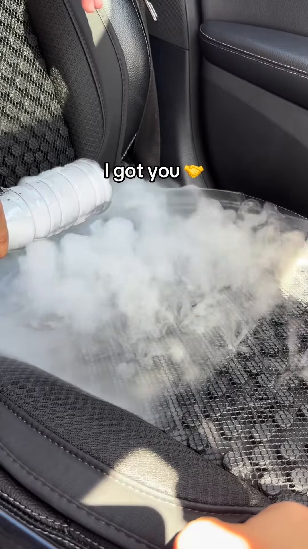 Cooling Car Seat Cushion with Built-in Fans – 12V