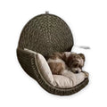 Wall-Mounted Woven Pet Bed