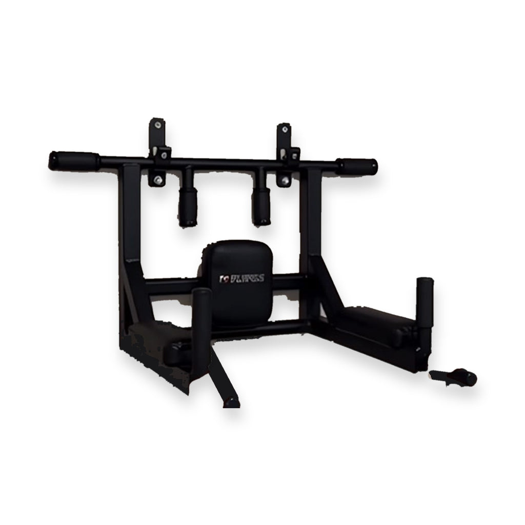 Wall Mounted Pull-Up Bar & Dip Station