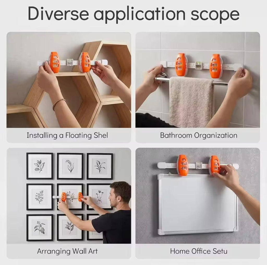 3-in-1 Picture Hanging Tool with Built-in Level
