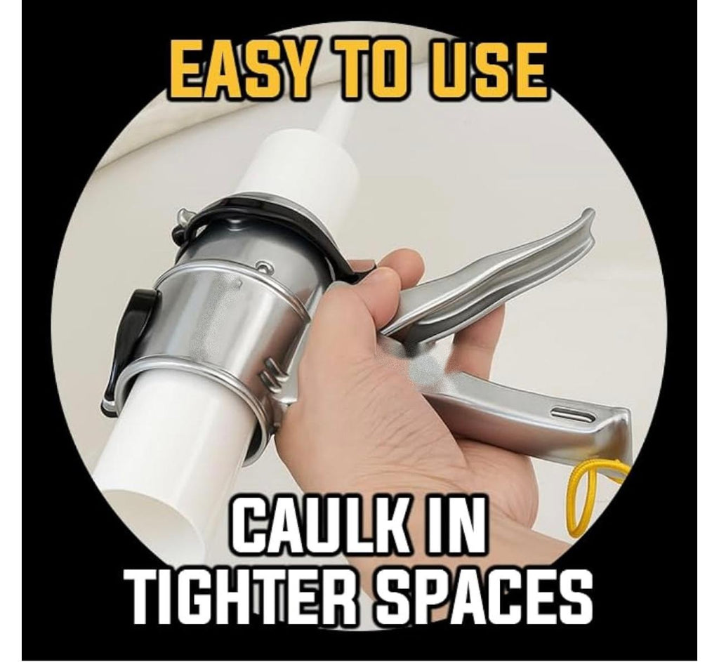 Compact No-Drip Caulking Gun