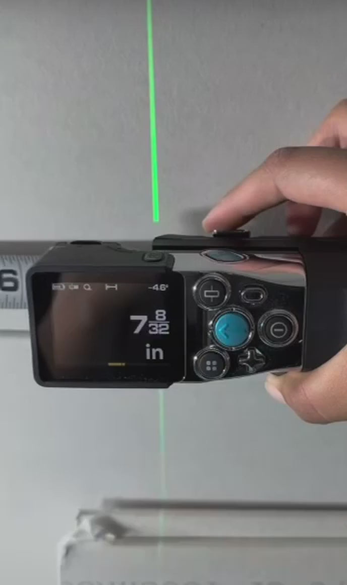 3-in-1 Digital Tape Measure with Laser