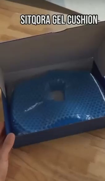 Honeycomb Gel Seat Cushion with Washable Cover