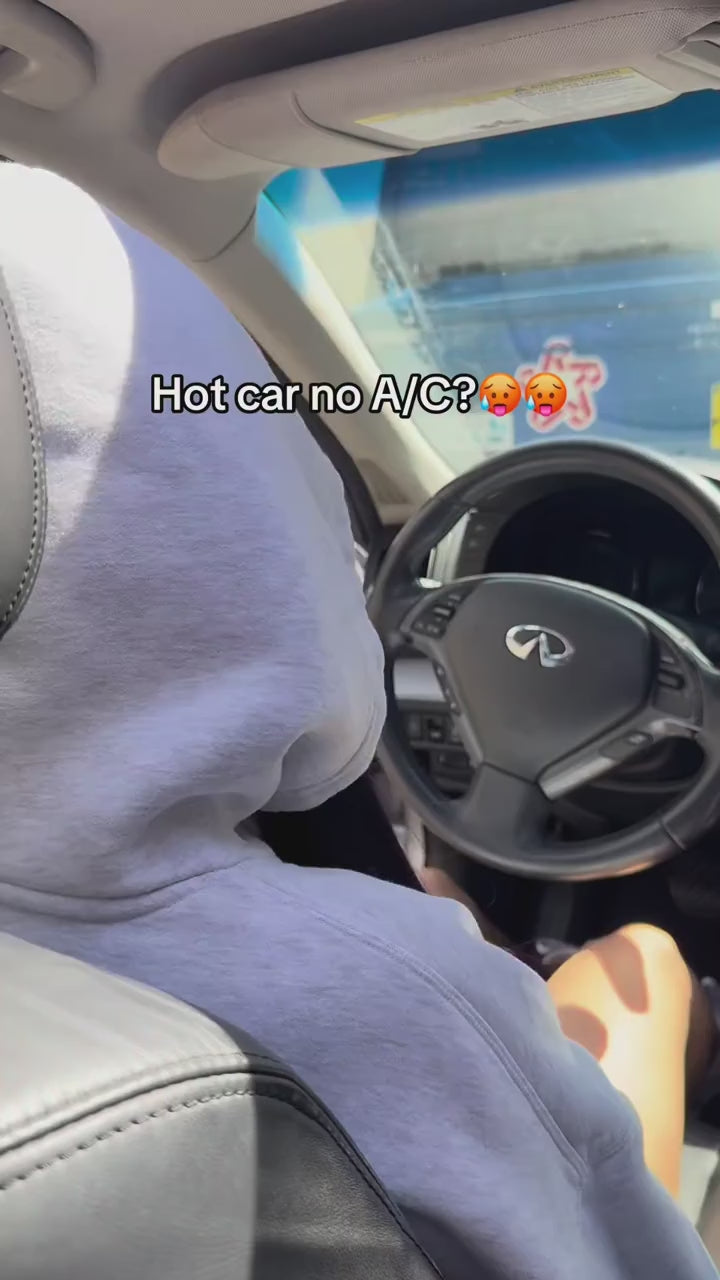 Cooling Car Seat Cushion with Built-in Fans – 12V