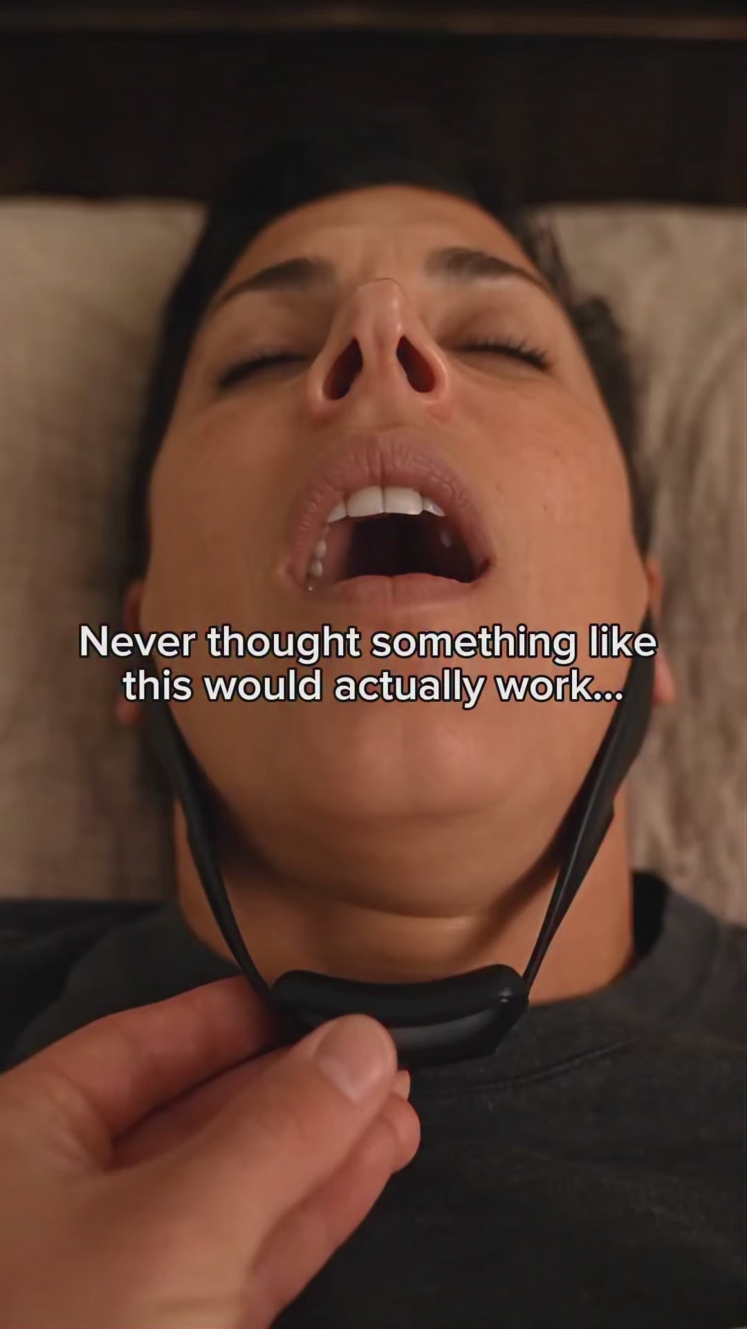 Smart Anti-Snore Chin Strap Device