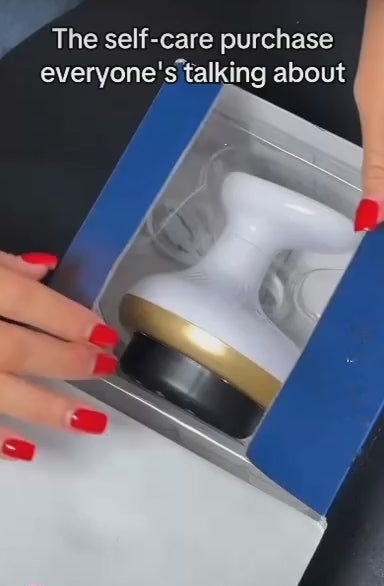 Body Massager with Suction, Heat & Red Light