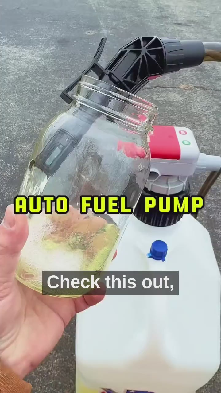 Portable Electric Fuel Transfer Pump