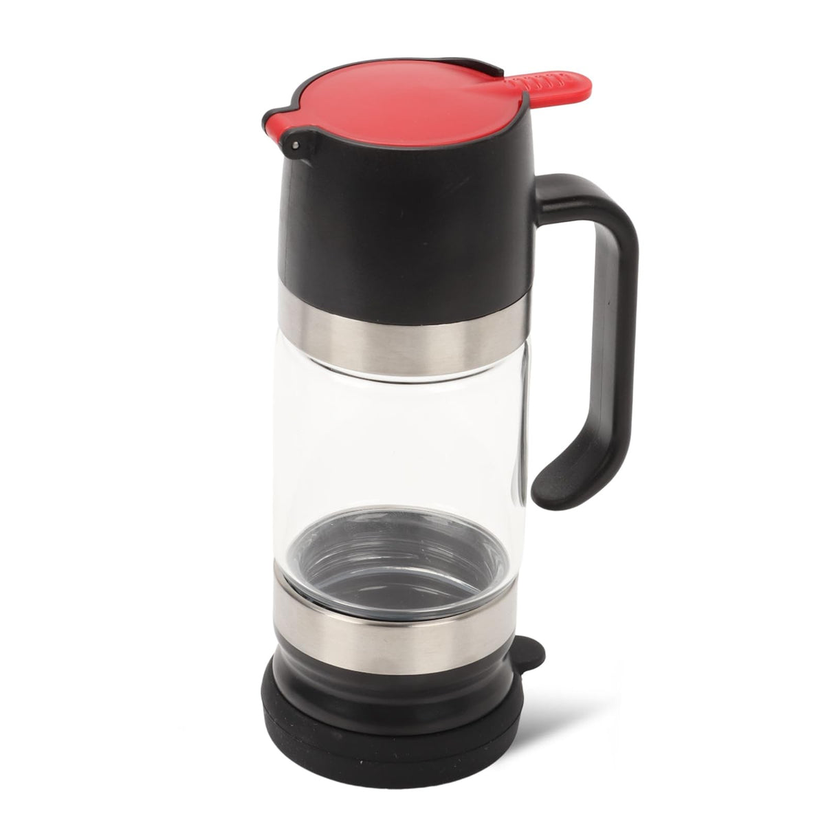 No-Drip Glass Honey & Syrup Dispenser