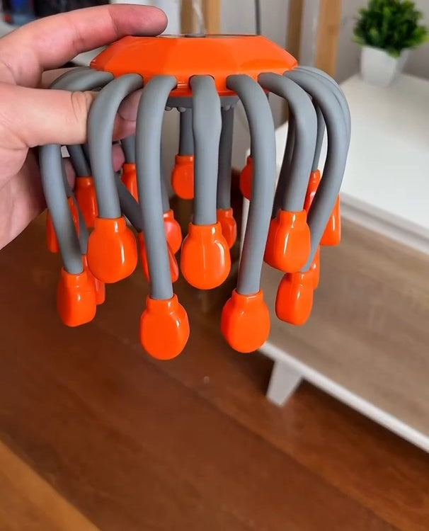 Electric Scalp Massager in hand